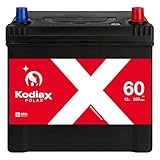 Kodiax ASIA Autobatterie A60R 12V 60Ah Starterbatterie 550A/EN Pluspol Rechts