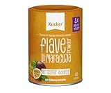 XUCKER Mango-Maracuja Flave Powder 120g - Zuckerfreies Geschmackspulver für natürlichen Genuss zum Aromatisieren von Speisen und Getränken