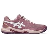 ASICS Damen Gel-Dedicate 8 Padel Sneaker, LILA Oxid/Weiss, 39 EU