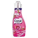 Coral Dufterlebnis Weichspüler Kirschblüte & Pfirsich für frische Wäsche mit langanhaltendem Wäscheduft 25 + 2 WL 1 Stück