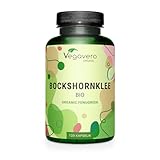 Bio Bockshornklee Aktiviert | 2.900 mg Bockshornklee Pulver + Bio EXTRAKT pro Tag | Hochdosiert | Fenugreek Ohne Zusätze | Deutsche Produktion von Vegavero® | 120 Kapseln