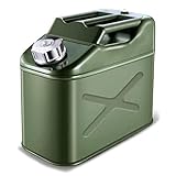 Metall Benzintank Benzinkanister Benzin Dieselantrieb Netzteil Notfallbehälter Eimer Brennstoffe Autos LKW Ausrüstung (10L