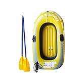 Aufblasbares Kajak - Aufblasbares Boot | Kajak 2 Personen | Sommer Doppel PVC | Verdicktes Faltbares Tragbares Fischerboot für Outdoor Driften Wassersport