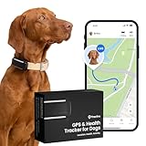 Tractive GPS Tracker Hund | 2025 Edition | Live-Ortung | Weglaufalarm | Aktivitätstracking | Gesundheitswarnungen | Bellverhalten | Empfohlen von Martin Rütter (Schwarz)
