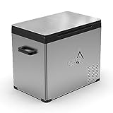 Plug-in Festivals Icecube DUAL Kompressor-Kühlbox - qAIR Ultraleise DUAL Kühlbox mit App-Steuerung (38 Liter)