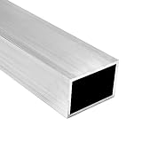 PRIOstahl Rechteckrohr Aluminiumrohr Alu-Rohr Hohlprofil Rechteckprofil Rechteck - 1 x Rohr Größe: 60 х 40 х 2 mm Länge: 1000 mm EN AW-6063 t6 ohne Schweißnaht für Kreativbau aus Aluminium