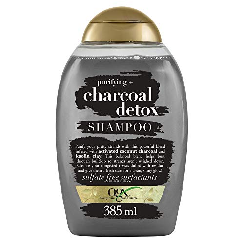 OGX Purifying Charcoal Detox Shampoo, 385 ml