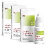 Allergie Augentropfen mit Helichrysumextrakt von apodiscounter 3x10 ml