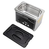 Ultraschall-Reinigungsgerät, Ultraschallreiniger, Einfach zu Verwenden, 800 Ml, Rutschfest, für Sonnenbrillen für Ringe (EU-Stecker 220 V)