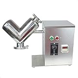 DECAKE V-Typ Trockenpulvermischer, Pharma-Pulvermischer, Pulvermischmaschine, Laborrührmischer, für pharmazeutische Lebensmittel