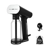 STEAMONE - Steamer Dampfglätter 2000 W, 33 g/min – tragbares Bügeleisen – Kapazität 400 ml – entfernt 99,99% Verunreinigungen – bereit in 30 Sekunden – Kabel 3 m – ultrakompaktes Format – EUXL400V2