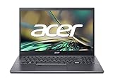 Acer Aspire 5 (A515-57-72L4) Laptop | 15,6' WQHD Display | Intel Core i7-12650H | 16 GB RAM | 1 TB SSD | Intel UHD Grafik | Windows 11 | QWERTZ Tastatur | grau