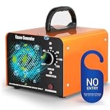Ozon Generator 30000 mg/h, Tragbares Ozongenerator für Wohnung und Auto, 300㎡ Ozongerät Luftreiniger und Geruchsentferner, Ozon Luftreiniger, Hochleistungs-Ozongenerator für Haustiere, Auto, Gewerbe