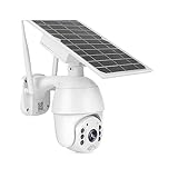 DOHV Wireless Outdoor Kamera WiFi Solar Panel IP Cam 4G SIM Video Überwachung PTZ Sicherheit Schutz for Home Alarm Monitor straße (Size : 4G Camera 64G)