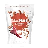MagNuss Cashewkerne Sweet Chili | Knackige Cashewkerne mit würzigem Chili-Aroma, 200g | vegan