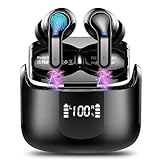 Bluetooth Kopfhörer, Kopfhörer Kabellos Bluetooth 5.3 In Ear Kopfhörer mit 4 Mikrofon, 2024 Neue Kabellose Kopfhörer ENC Noise Cancelling Earbuds mit USB-C, 40H Tiefer Bass, IPX7 Wasserdicht Ohrhörer