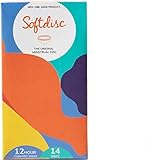 Softdisc Menstrual Discs | Einweg-Periodenscheiben | Alternative zu Tampon, Binde oder Tasse | Fassungsvermögen von 5 Super-Tampons | 14 Stück