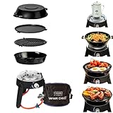 CADAC - Safari Chef 30 LP Camping Grill - 50mBar - Camping Grill Gas - Stahl, Aluminium und Kunststoff - Gas-Campingkocher - Campingzubehör