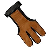 elToro Prisma II - Schießhandschuh - Farbe: Braun - Größe: XL; Zubehör Bogenschießen, Pfeil und Bogen, Bogensport, Handschuh