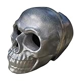 Feuerstelle Schädel - Wiederverwendbare Lagerfeuerschädelprotokolle | Realistische Feuerfeste Feuerstelle Accessoires | Haunted Fire Stones Für Bonfire Decor | Spooky Schädelprotokoll Für Kaminkammern