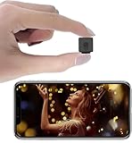 EKJANEPE Mini Kamera 4K HD WiFi Kamera Überwachung für den Innenbereich Mini-Überwachungskamera Live-Übertragung Smartphone-App mit Nachtsichtfunktion, Bewegungsmelder für Startseite Büro Sicherheit