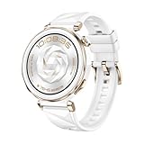 HUAWEI Watch GT 5 Pro 42mm Smartwatch, scharfkantiges Design, Pro-Level-Sportuhr, Gesundheits-Tracking, EKG-Monitor, bis zu 7 Tage Akkulaufzeit, GPS, Bluetooth-Anruf, iOS&Android, Weiß 【Amazon
