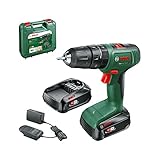 Bosch Akku Schlagbohrschrauber EasyImpact 18V-40 (1 Akku 2,0 Ah, 18 Volt System, im Koffer)