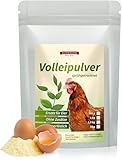 Feinwälder® Volleipulver / 500 g Eipulver aus Hühnereiern/Eiersatz für Kochen und Backen/lang haltbare Trocken-Nahrung im wiederverschließbaren Beutel