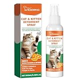100ML Katzenabwehrspray,Anti Kratz Spray Katzen,Kratzfestes Spray,Fernhaltespray Katzen,Kratzschutz fur KatzeHund,für das Verhalten von Katzen, Schützen von Möbeln, Sofas, Teppichen, Indoor & Outdoor