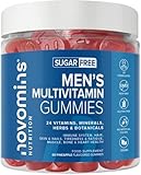 Multivitamin Gummibärchen hochdosiert – 60 Gummibärchen – Multivitamin Tabletten Männer – Multivitamin Tabletten hochdosiert – Vitamine für Männer – Immunsystem stärken – Novomins