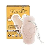 Foamie Solides Bio-Shampoo für trockenes und frisches Haar mit Arganöl, das Glanz und Weichheit verleiht • 100% plastikfrei und vegan