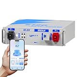 48 V 100 Ah LiFePO4 Batterie mit Bluetooth, max. 5,12 kWh hohe Kapazität, 3HE-Server-Rack-Größe, über 15.000 Zyklen, kompatibel mit Solaranlagen, netzunabhängigen Wohnmobilen (48V100Ah100RACK-3U)