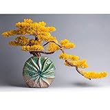 Künstliche Pflanzen Bonsai Kreative künstliche Bonsai-Zeder – dekorative künstliche Bäume – Simulation dekorativ – gefälschte grüne Topfpflanzen-Ornamente, künstlicher Topf, gefälschte Baum-Topf-Ornam