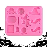 Halloween 3D Formen - Halloween Silikonformen zum Backen, Halloween Süßigkeiten Formen | Horror Pop Kuchenform, Schokoladenformen, Gruselige Silikonformen, Formen