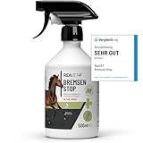 TESTURTEIL SEHR GUT ReaVET Bremsen Stop **TESTSIEGER** Fliegenspray Pferde 500ml mit pflegender AloeVera, Insektenspray mit Sofortschutz & Pferdepflege, Bremsenspray Bremsenblocker gegen Fliegen