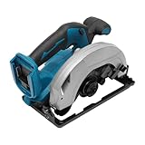 Handkreissäge Tauchsäge Säge,750W 20000RPM Akku Kreissäge Schneidemaschine,0-45° Schnittwinkel, für Holz, Aluminium, Stahl, Kunststoff