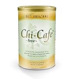 Chi-Cafe free 250 g Dose I Getränkepulver mit grünem und entkoffeiniertem Kaffee, Reishi-Pilz, Ballaststoffen, Kokos, Magnesium und Vitamin B12 I vegan I 50 Tassen