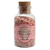 Olde Thompson Himalaya-Kristalle, Kunststoffflasche mit Korkverschluss, rosa Salz, 340 ml