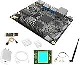 WayPonDEV Bit-Brick RISC-V Linux Einplatinencomputer, SpacemiT K1 8-Kern RISC-V AI CPU, 4GB/8GB LPDDR4x RAM, Gigabit Ethernet Port für NAS Storage AI Edge Computing (8GB, 4G Module Kit)