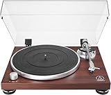 Audio-Technica LPW50BTRW Kabelloser Plattenspieler mit Riemenantrieb Palisander