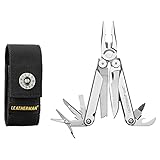 Leatherman Curl Multi-Tool - 15 Werkzeuge für Outdoor & Camping - Mit Nylonholster - Edelstahl