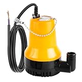 everfarel Tauchpumpe Wasserpumpe DC 12V 60W 3600L/H für Teich Boot mit 1.3m Kabel