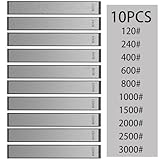 10PCS Diamant Stein Schleifen Klinge Outdoor Messer Spitzer Festen Winkel Spitzer