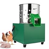Oiyekntd Edelstahl -Hühnchenplucker, elektrische Hühnchen -Plucker -Defatiermaschine, automatische kleine Hühnermaschine für Ente, Truthahn, Wachtel