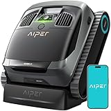 AIPER Scuba X1 Poolroboter mit App, 25200 LPH Mühelose Sauberkeit mit Doppel-Auslass, 3 μm Ultra-Feinfiltersystem, Horizontale Wasserlinienreinigung, Poolsauger Akku Ideal für Eingelassene Pools
