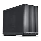 Lian Li DAN Cases A3-mATX PC-Gehäuse, anpassbares Layout, 415 mm GPU-Freiraum, unterstützt bis zu 360 mm Radiatoren, Stahl, Kunststoff, Schwarz