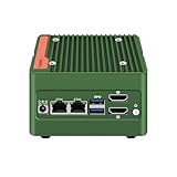 MNBOXCONET Mini PC NAS N200, 4 NVME NAS Small PC, Dual 2.5GbE LAN Mirco Desktop Computer 2HD 4K@60HZ, DDR5 Barebone NO RAM NO SSD, USB3.2 10Gbps, Supports Expansion WiFi/BT