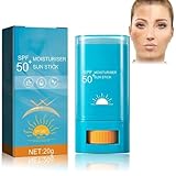 Wasserfest Sonnenschutz Stick,FaceSunscreen for All Skin Types,Gesichtssonnencreme für Gesichts,Invisible Sun CareStick,Sonnencreme Gesicht SunscreenStick,Sunscreen Stick
