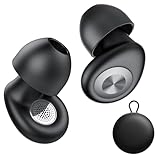 CASCHO Ohrstöpsel zum Schlafen, Wiederverwendbare Geräuschunterdrückende Weiche Silikon-Ohrstöpsel, Ergonomisches 45dB Leichtes Design, Schlafen/Arbeiten/Reisen, 4 Größen (XS/S/M/L), Tinte