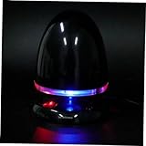 Lurrose Verdrahteter Mini Lautsprecher Mit Bunten LED Lichtern PC Laptop Robuster Eingebauter Audio Decodier Chip Für Ausgezeichnete Klangqualität